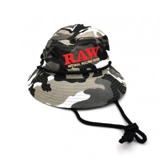 RAW Smokerman's Bucket Hat Camo-Medium - HighJack