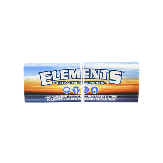 ELEMENTS Connoisseur 1 14 Size Papers with Tips
