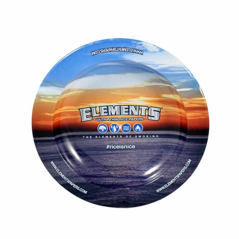 Elements Tin Ashtray Blue 55 inches