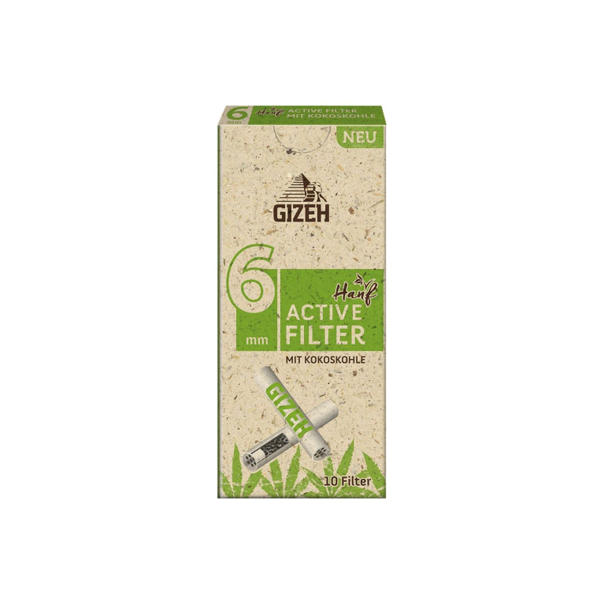 Buy GIZEH Bio Hemp Active Charcoal Filter online at Highjack India