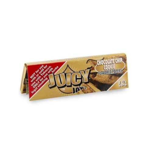 JUICY JAY'S Flavoured Rolling Paper 1 1/4 Size - Chocolate Chip Cookie