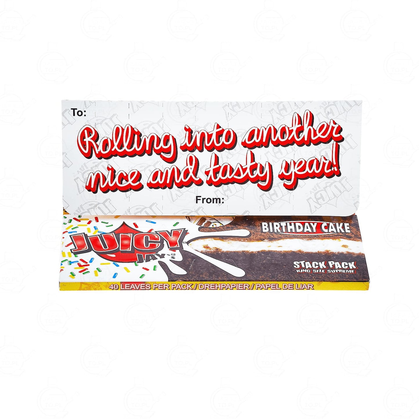 Juicy Jays Birthday Cake Rolling Paper - King Size Slim