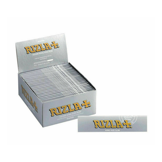 RIZLA Silver King Size Slim-Full Box - HighJack