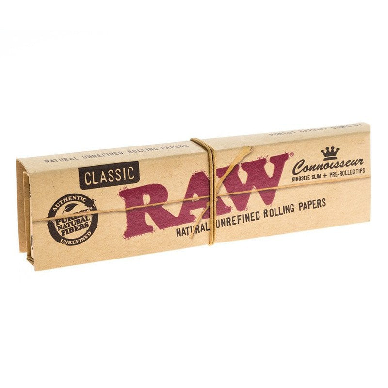 RAW CLASSIC CONNOISSEUR with Tips-King Size Slim - HighJack