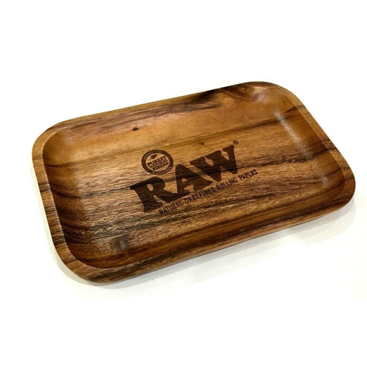 RAW Wooden Rolling Tray-Small - HighJack