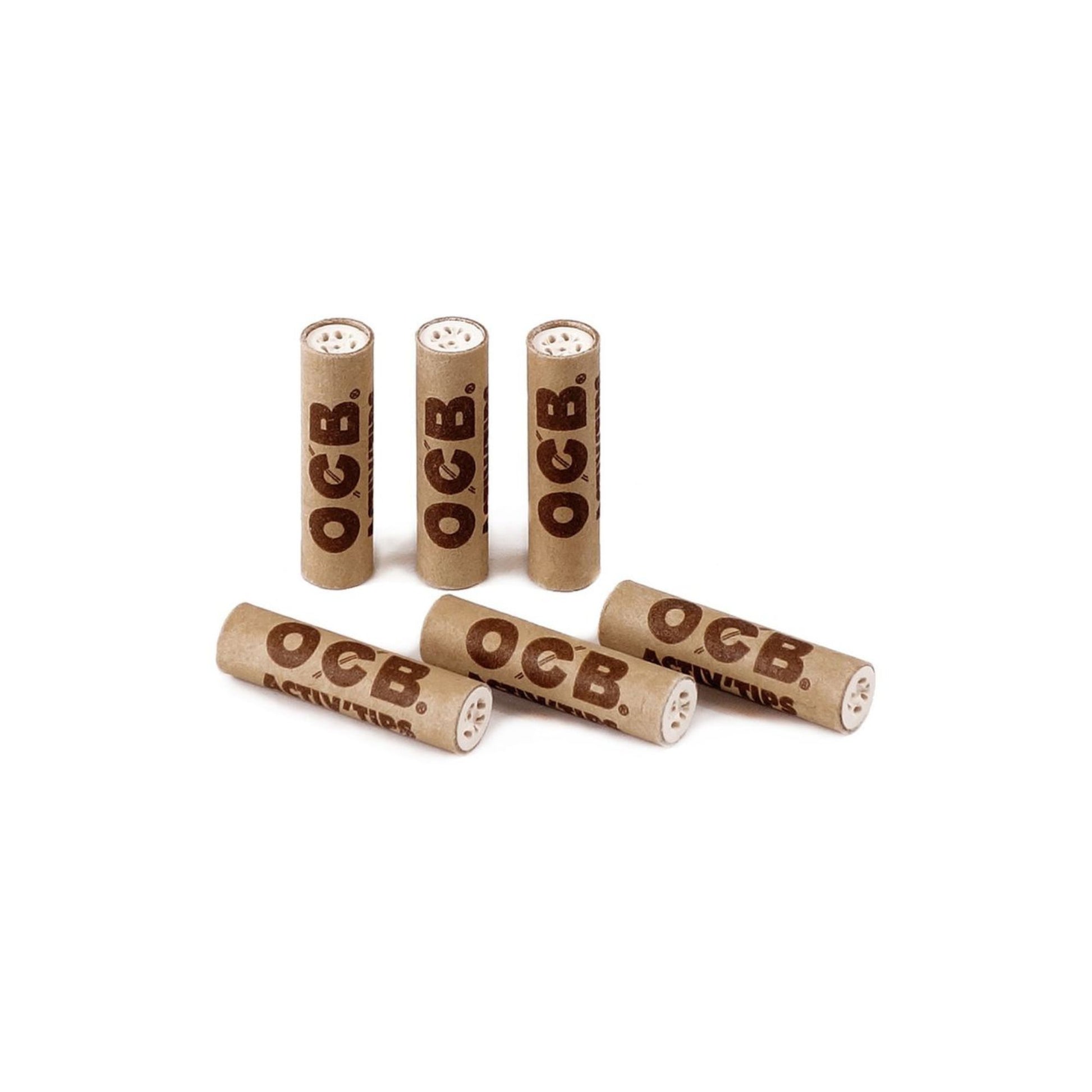 Buy OCB Activ'Tips Slim Virgin Active Charcoal 7mm Filters online at HighJack India