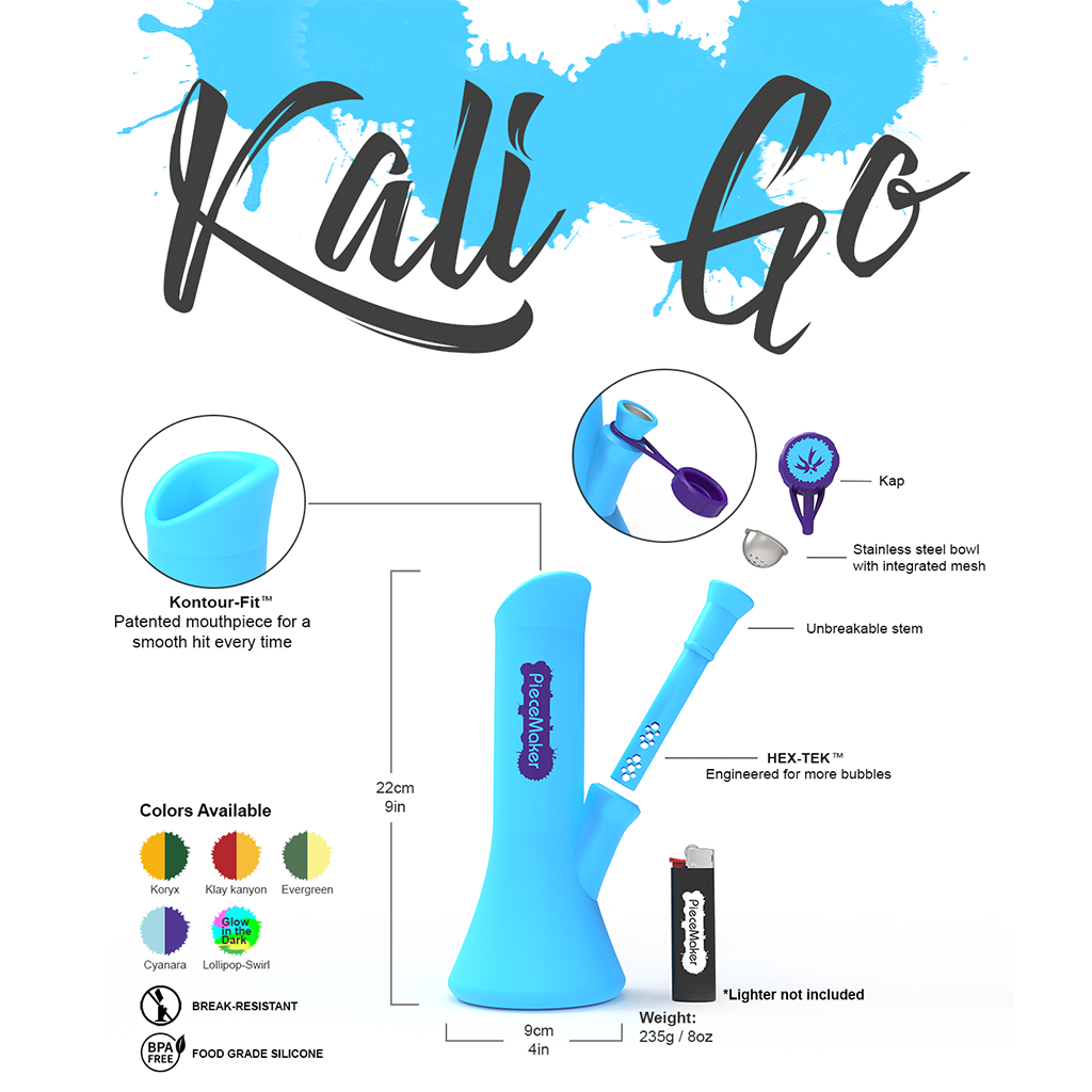 Piecemaker Kali Go Silicone Bong