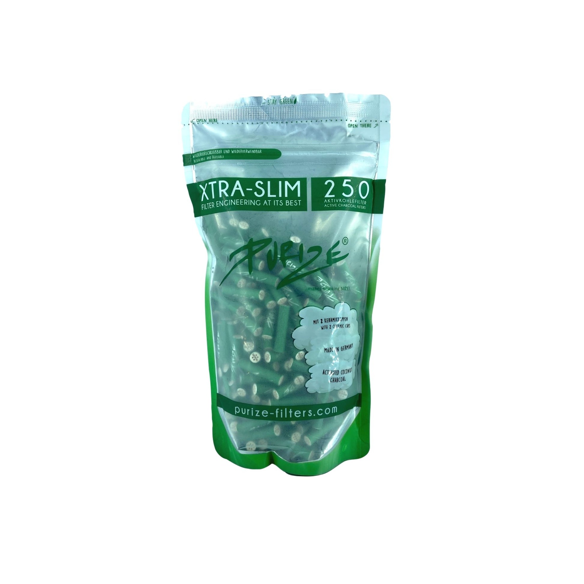 PURIZE XTRA Slim Size XXL Filters Pack of 250