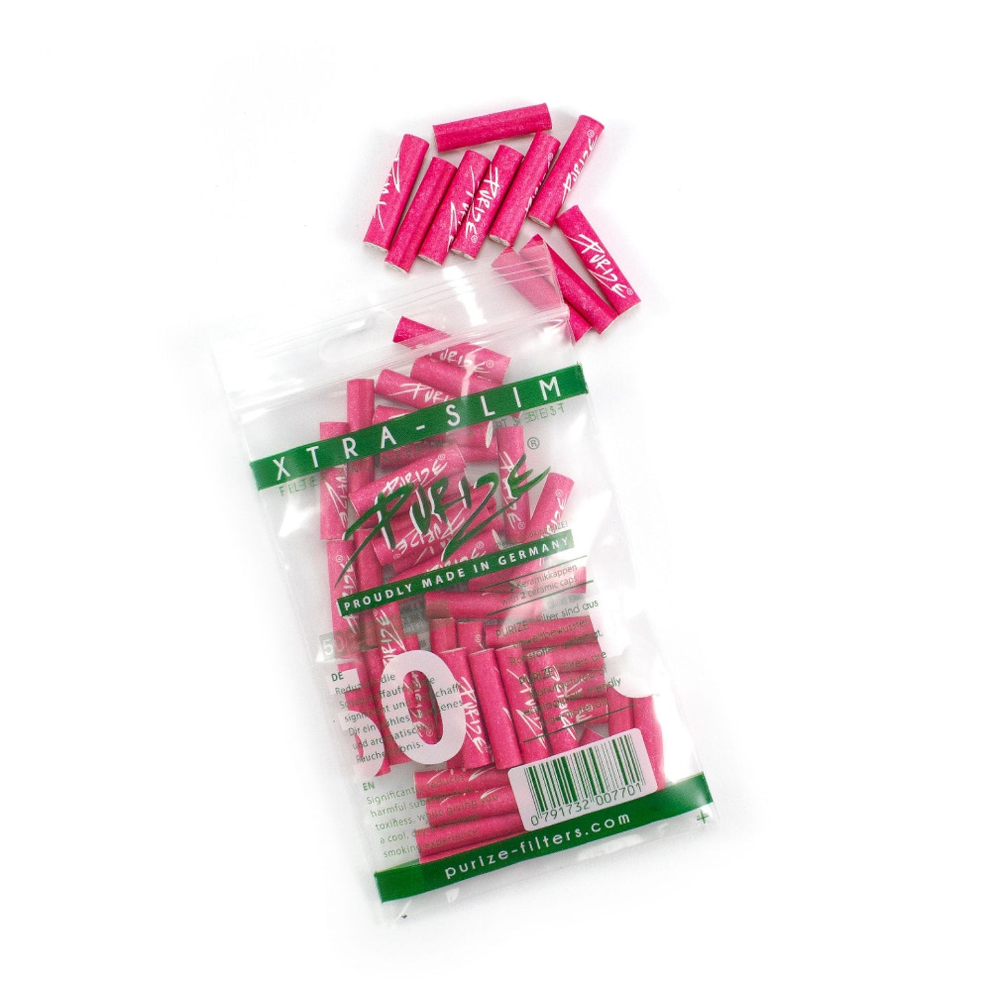 PURIZE XTRA Slim 5.9mm Filters Pink online in India at Highjack