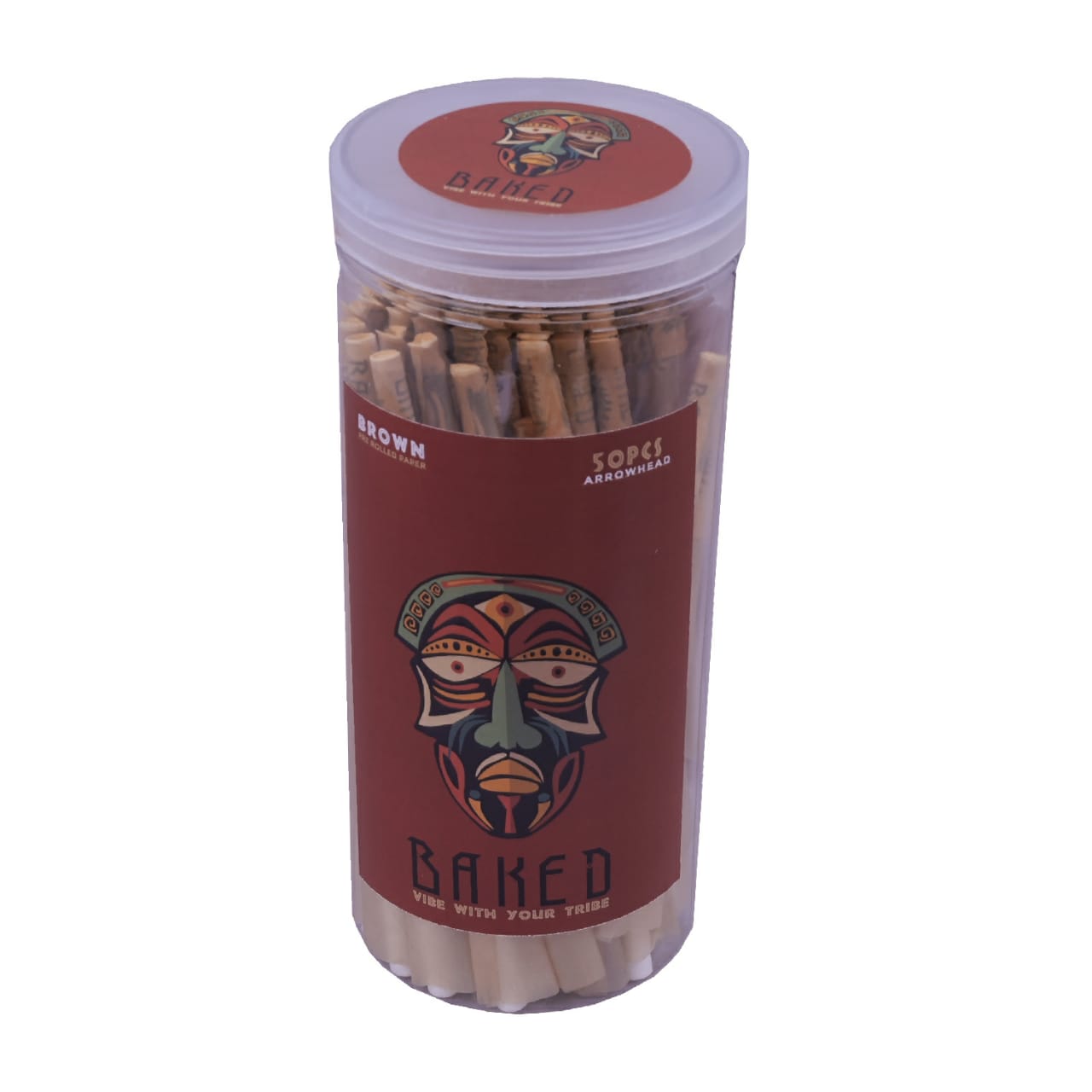 BAKED Pre-Rolled King Size Cones Party Pack 1-Brown - HighJack