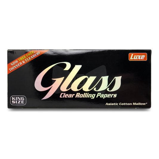 LUXE GLASS Clear Rolling Paper-King Size - HighJack
