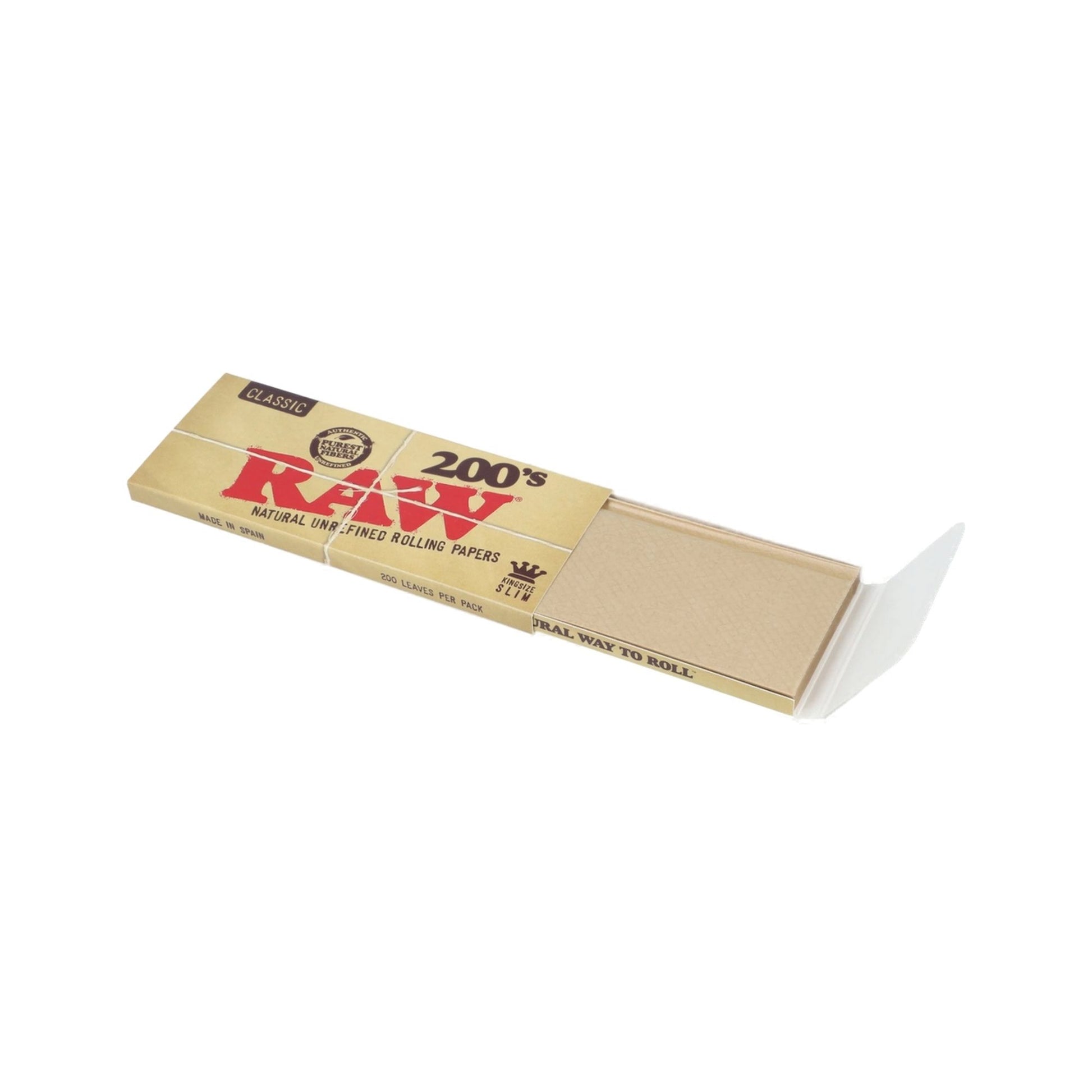 RAW Classic King Size Creaseless Rolling Paper 200 leaves HighJack India
