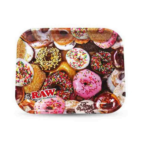 RAW DONUT Metal Rolling Tray-Large