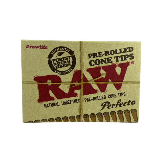 Buy RAW PERFECTO Pre-Rolled Cone Tips online at HighJack India