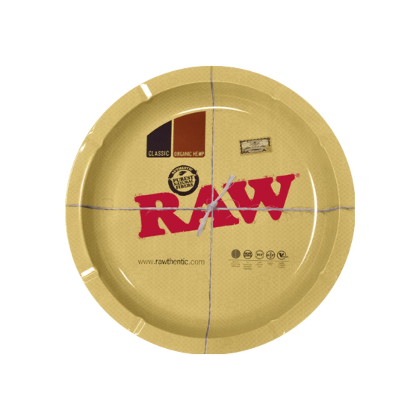 RAW Round Metal Rolling Tray at HighJack India