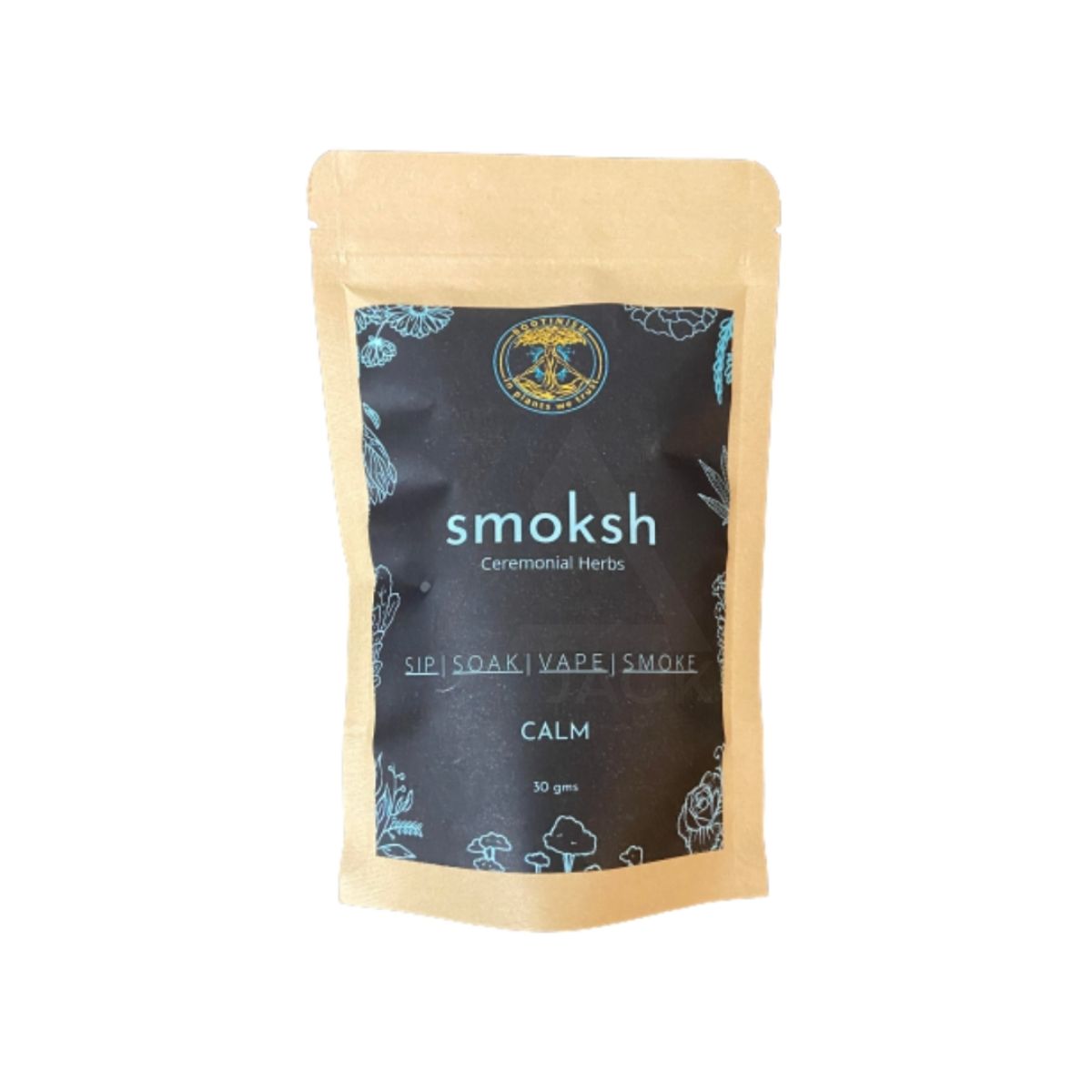 SMOKSH CALM Herbal Smoking Blend 30gms Pack | HighJack