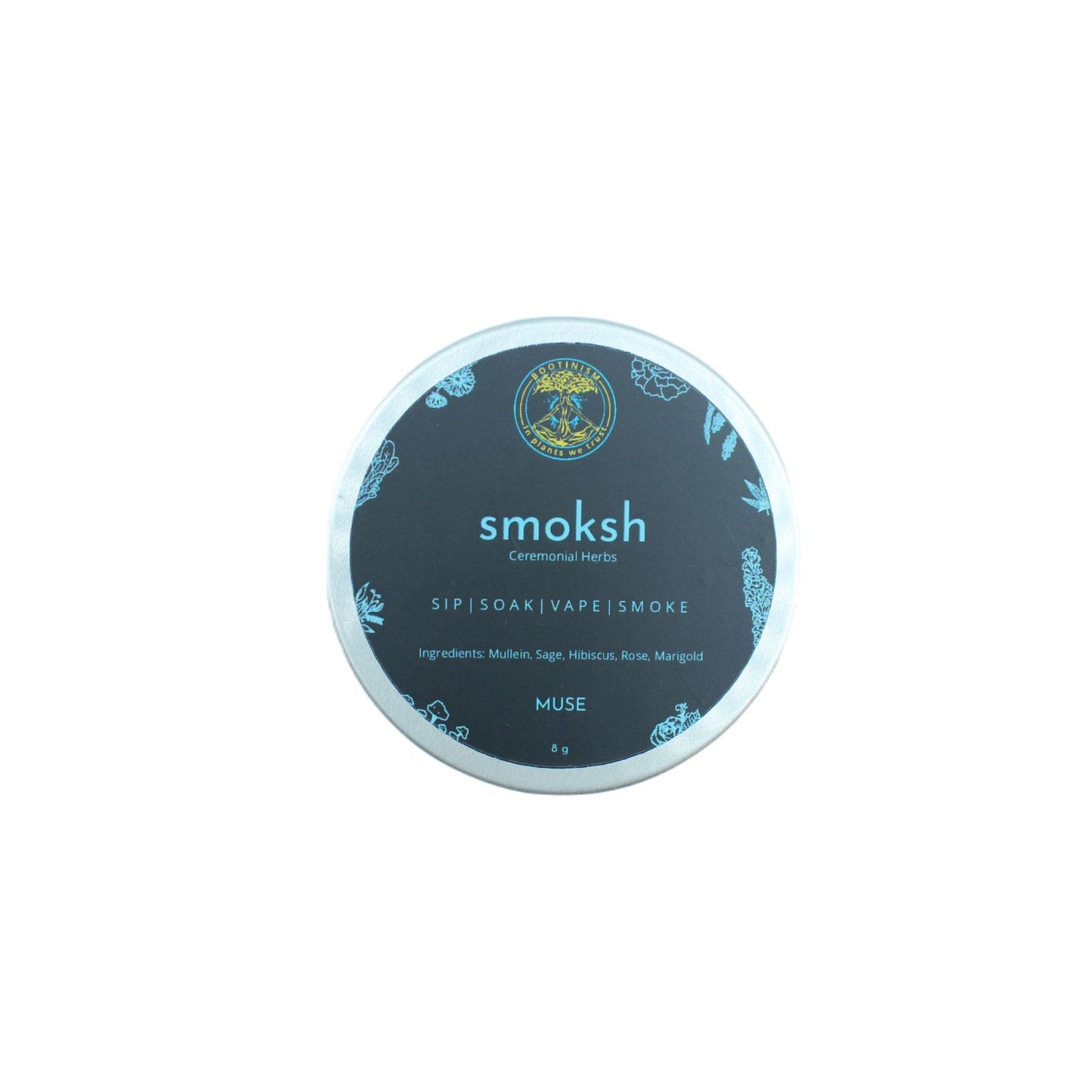 SMOKSH MUSE Herbal Smoking Blend 8g  HighJack India