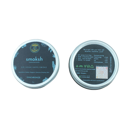 SMOKSH SYNCHRONIZE Herbal Smoking Blend 8g  HighJack India