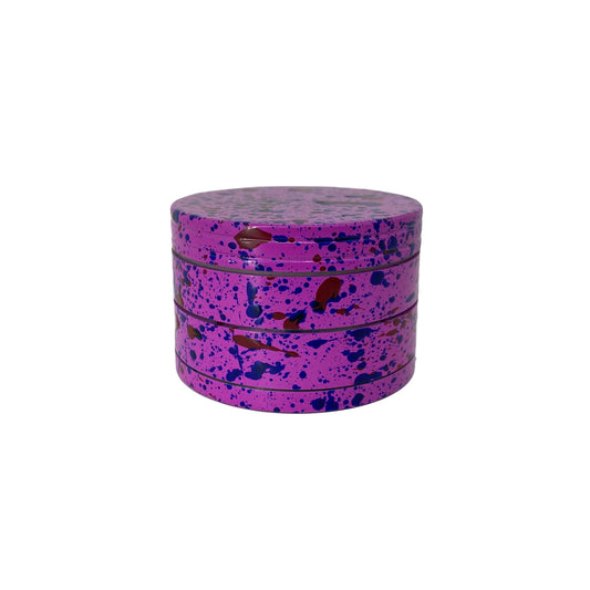 Metal Herb Grinder Splash Pink-63MM - HighJack