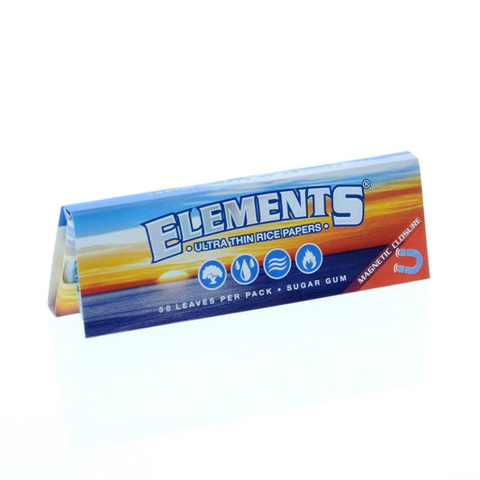 ELEMENTS Ultra Thin Rice Papers-1 1/4th Size - HighJack