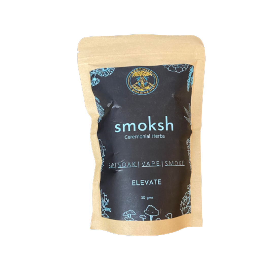 SMOKSH Herbal Smoking Blend - ELEVATE | HIGHJACK INDIA