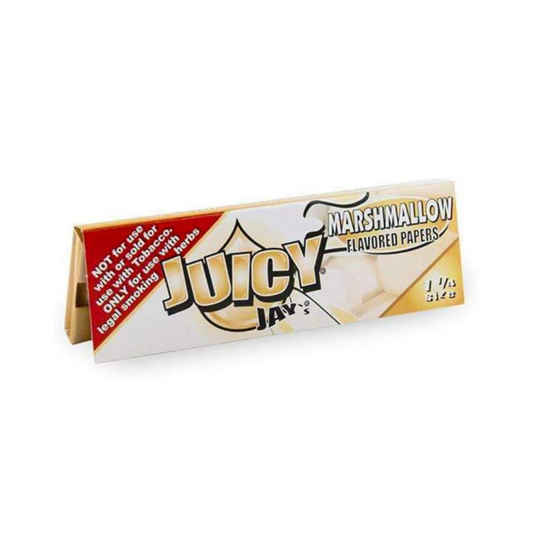 JUICY JAY'S Flavoured Rolling Paper 1 1/4 Size-Marshmallow - HighJack