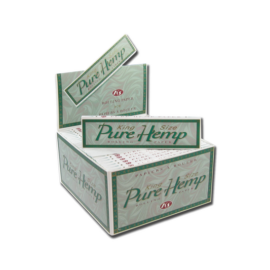 PURE HEMP Rolling Paper King Size-Full Box - HighJack