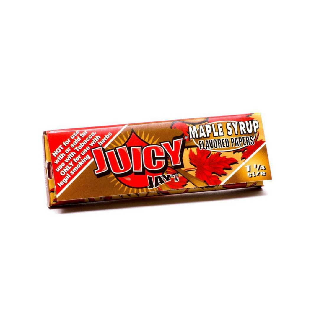 JUICY JAY'S Flavoured Rolling Paper 1 1/4 Size-Maple Syrup - HighJack
