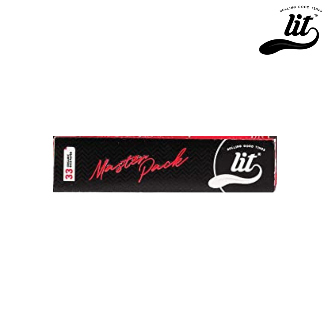 LIT Master Pack Ultra Thin King Size Rolling Paper-White - HighJack