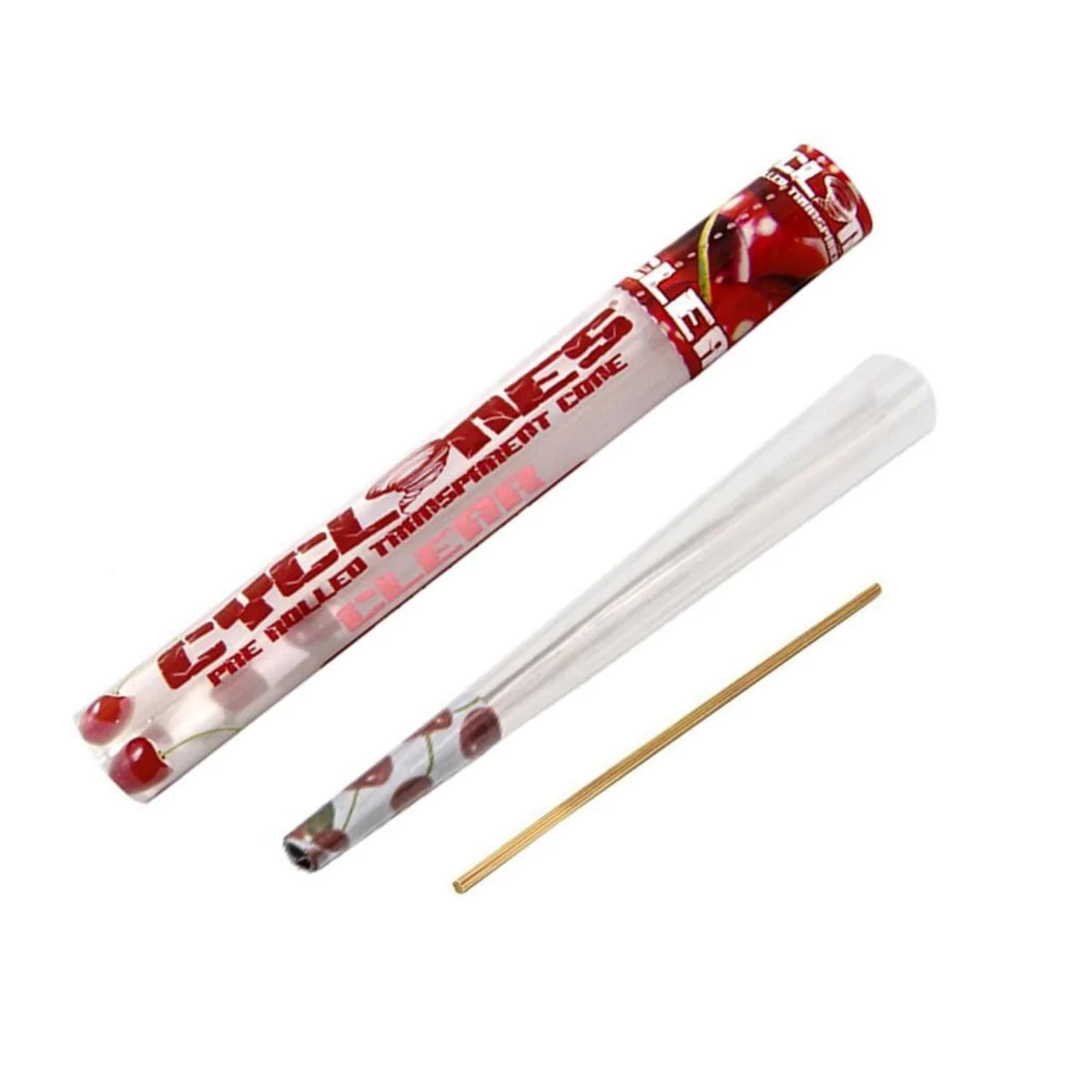 Buy Cyclones Flavored Pre-Rolled Transparent Cone Cherry flavor at Highjack India