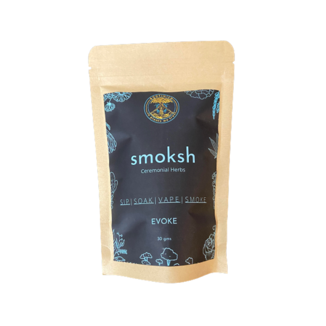 SMOKSH Herbal Smoking Blend - EVOKE | HIGHJACK INDIA