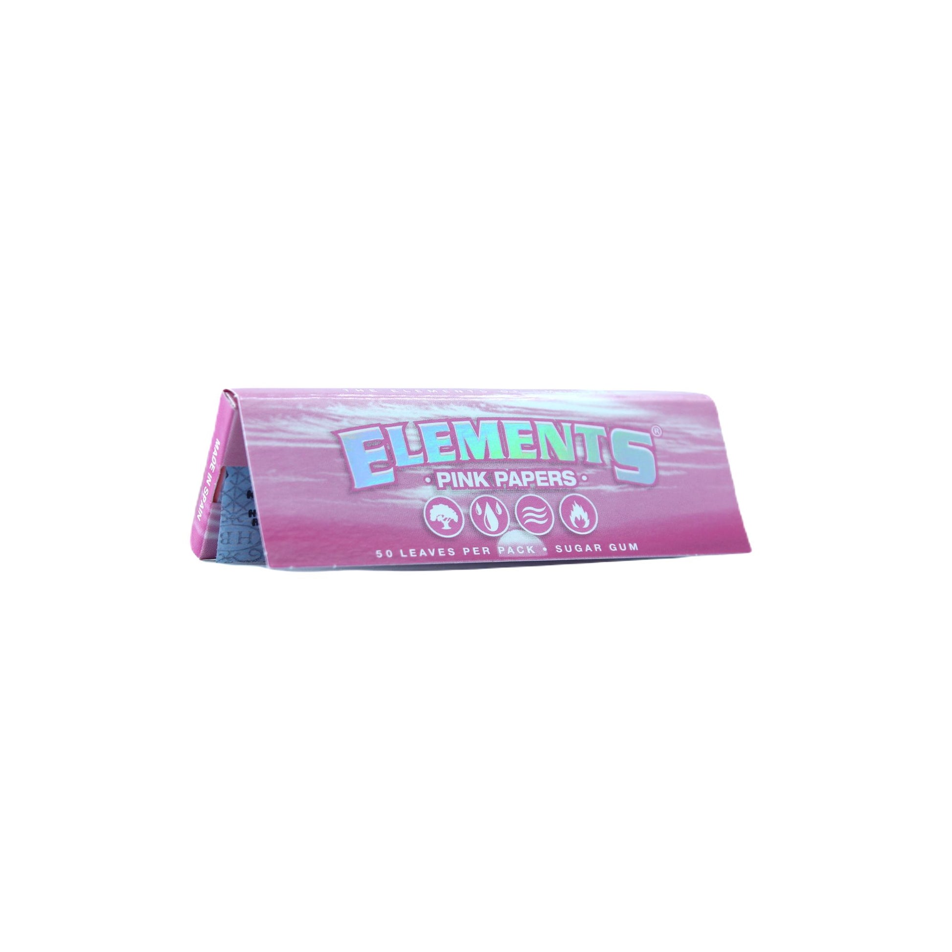 ELEMENTS PINK King Size Slim Rolling Papers