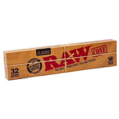 RAW Classic Pre-Rolled Cones - Pack of 32