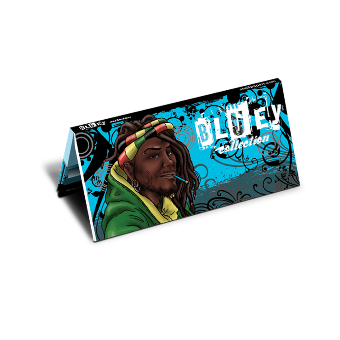 SNAIL King Size Blue Rolling Papers with Tips-Bluey Collection - HighJack