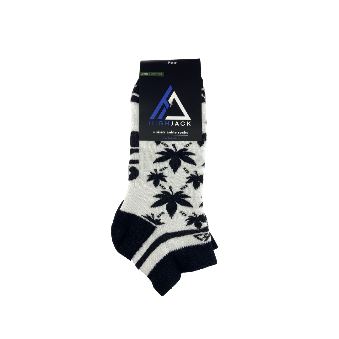 Limited Edition Unisex Ankle Socks-THC CBD - HighJack