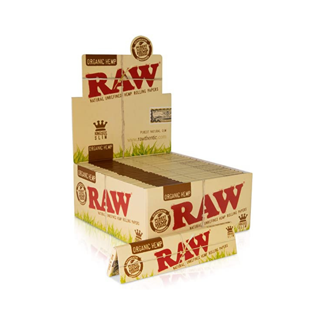 RAW ORGANIC King Size Slim-Full Box - HighJack